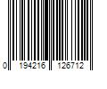 Barcode Image for UPC code 0194216126712