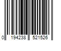 Barcode Image for UPC code 0194238521526