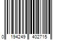 Barcode Image for UPC code 0194249402715