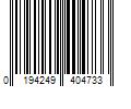 Barcode Image for UPC code 0194249404733