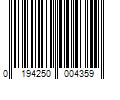 Barcode Image for UPC code 0194250004359