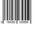 Barcode Image for UPC code 0194250039559