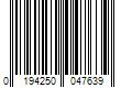 Barcode Image for UPC code 0194250047639