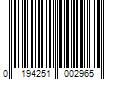 Barcode Image for UPC code 0194251002965