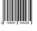 Barcode Image for UPC code 0194251004235