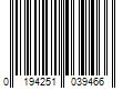 Barcode Image for UPC code 0194251039466