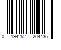 Barcode Image for UPC code 0194252204436