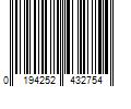 Barcode Image for UPC code 0194252432754