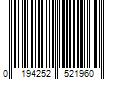 Barcode Image for UPC code 0194252521960