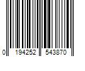 Barcode Image for UPC code 0194252543870