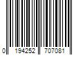 Barcode Image for UPC code 0194252707081