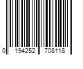 Barcode Image for UPC code 0194252708118