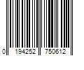 Barcode Image for UPC code 0194252750612