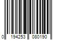 Barcode Image for UPC code 0194253080190