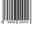 Barcode Image for UPC code 0194253209416