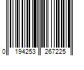 Barcode Image for UPC code 0194253267225