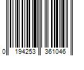 Barcode Image for UPC code 0194253361046