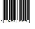 Barcode Image for UPC code 0194253378778