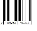 Barcode Image for UPC code 0194253403272