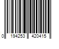 Barcode Image for UPC code 0194253420415