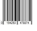 Barcode Image for UPC code 0194253478874