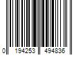 Barcode Image for UPC code 0194253494836