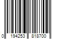 Barcode Image for UPC code 0194253818700