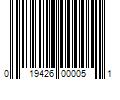 Barcode Image for UPC code 019426000051