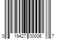 Barcode Image for UPC code 019427000067