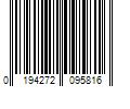 Barcode Image for UPC code 0194272095816