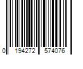 Barcode Image for UPC code 0194272574076