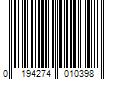 Barcode Image for UPC code 0194274010398