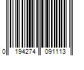 Barcode Image for UPC code 0194274091113