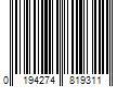 Barcode Image for UPC code 0194274819311