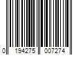 Barcode Image for UPC code 0194275007274