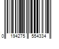 Barcode Image for UPC code 0194275554334