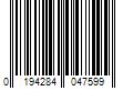 Barcode Image for UPC code 0194284047599