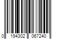 Barcode Image for UPC code 0194302067240