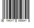 Barcode Image for UPC code 0194317059841