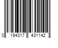 Barcode Image for UPC code 0194317431142