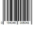 Barcode Image for UPC code 0194346005048