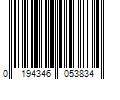 Barcode Image for UPC code 0194346053834