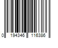 Barcode Image for UPC code 0194346116386