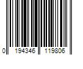 Barcode Image for UPC code 0194346119806