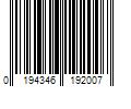 Barcode Image for UPC code 0194346192007