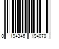 Barcode Image for UPC code 0194346194070