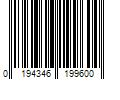 Barcode Image for UPC code 0194346199600