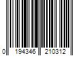 Barcode Image for UPC code 0194346210312