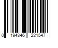 Barcode Image for UPC code 0194346221547