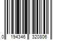 Barcode Image for UPC code 0194346320806